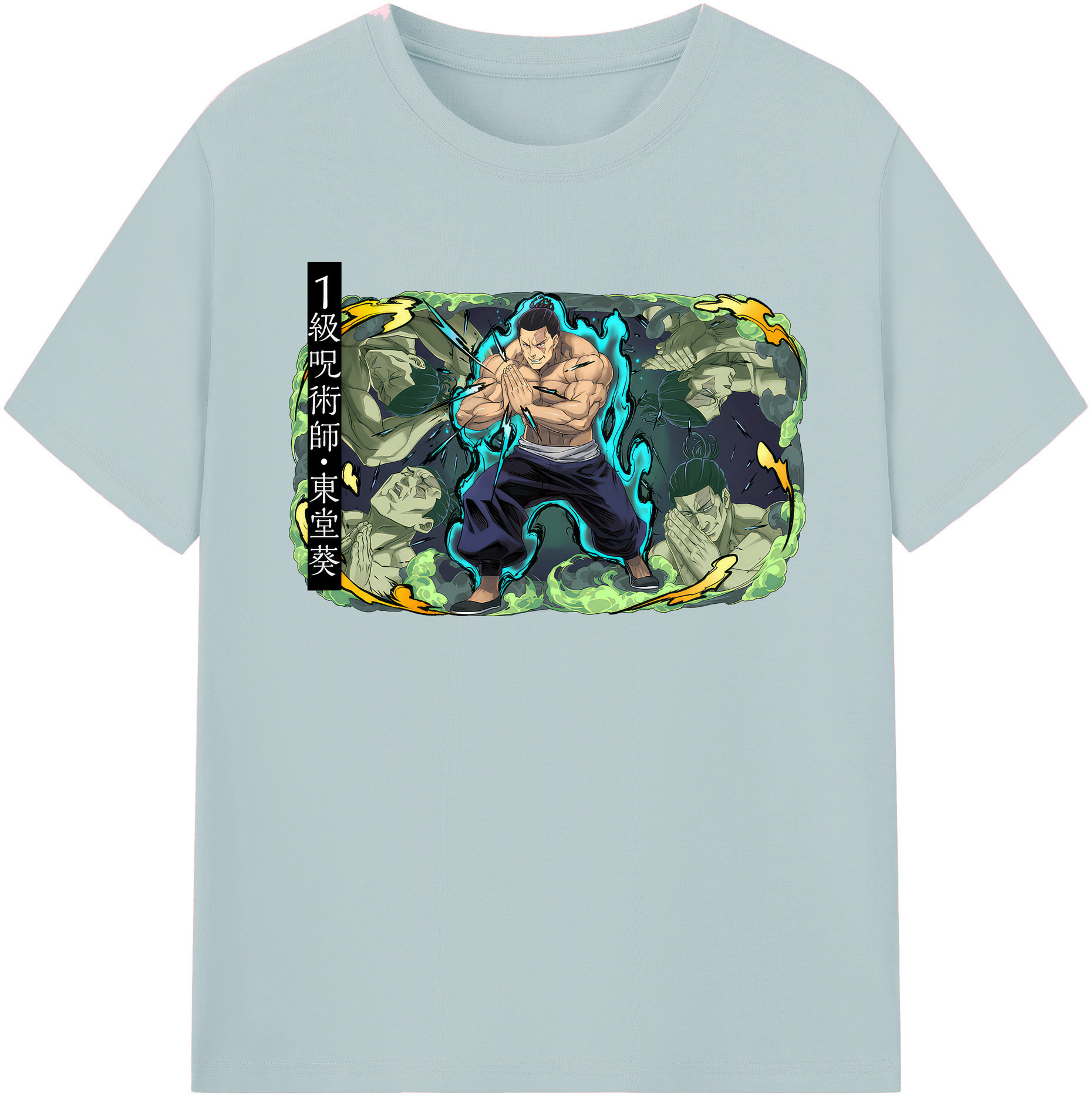 （画像用） 呪術廻戦 Jujutsu Kaisen 綿100％半袖Tシャツ（フロントプリント）